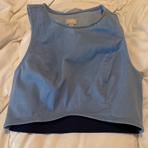 Guess Light Blue Tank Top - Picture 1 of 5